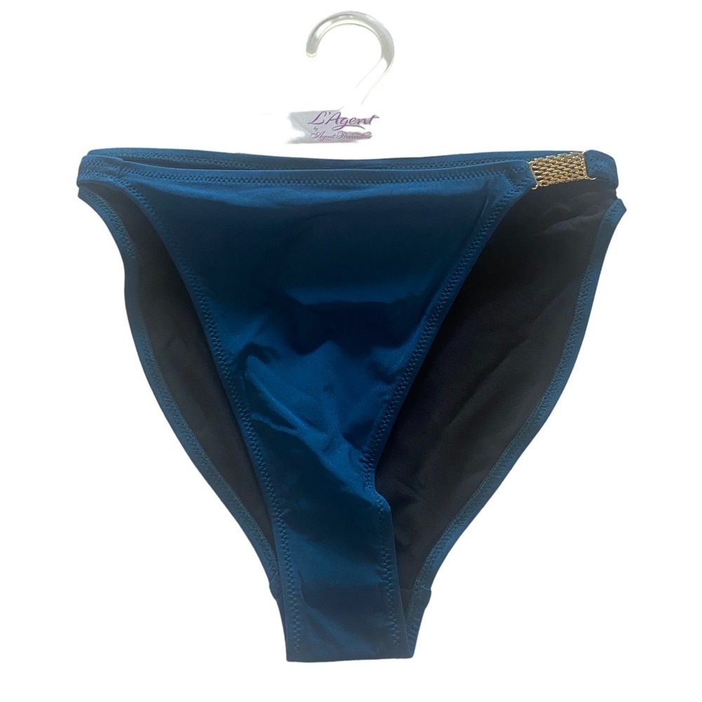 Agent Provocateur Taniia Blue Bikini Swimsuit‎ Bottoms Sz XL